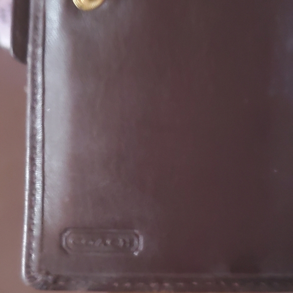 Coach suede wallet - Picture 4 of 6